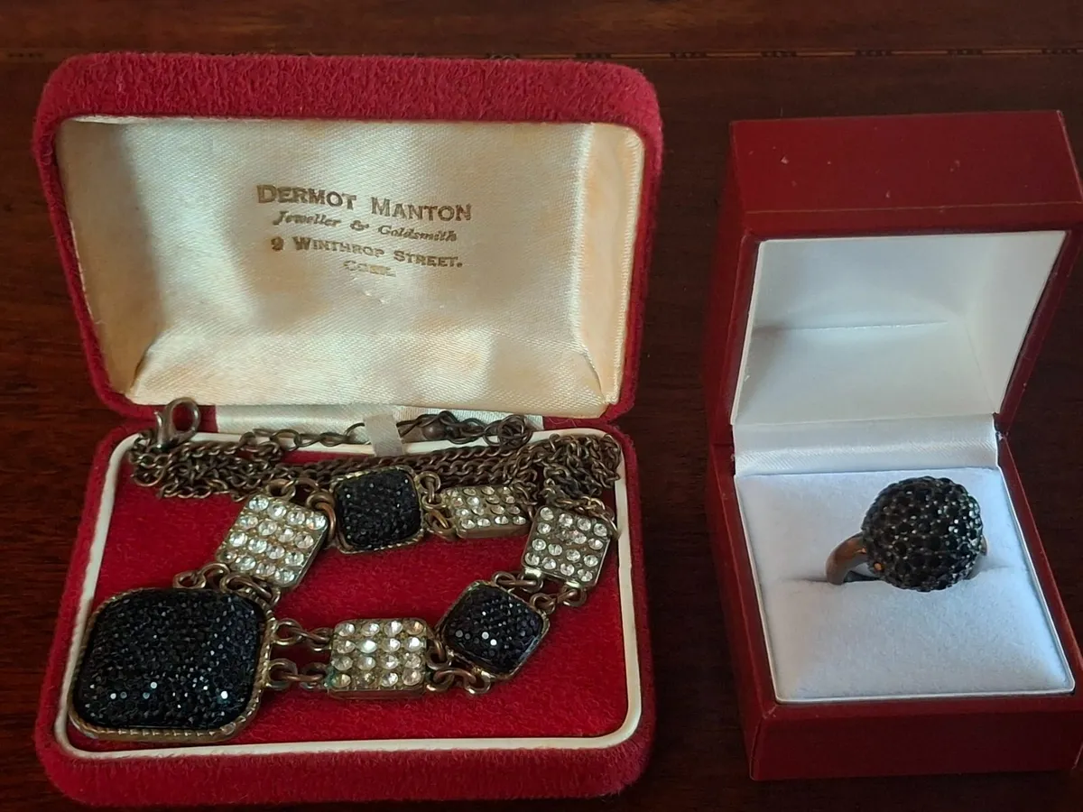 Necklace and Cocktail Ring Set - Image 3