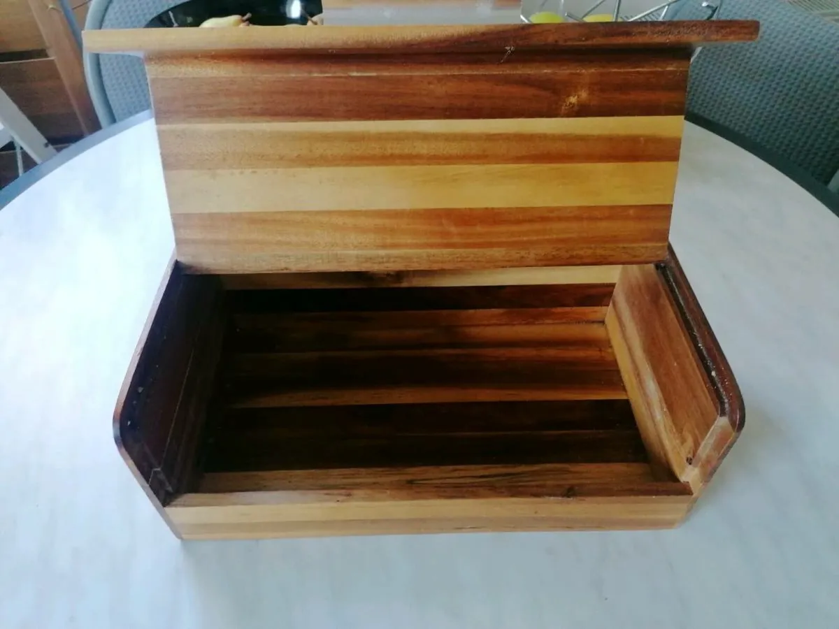 Wooden Bread Box - Image 3