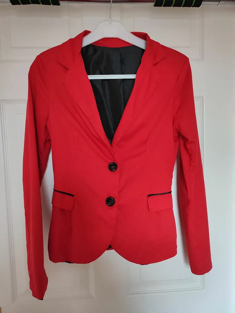 blazer-worn once