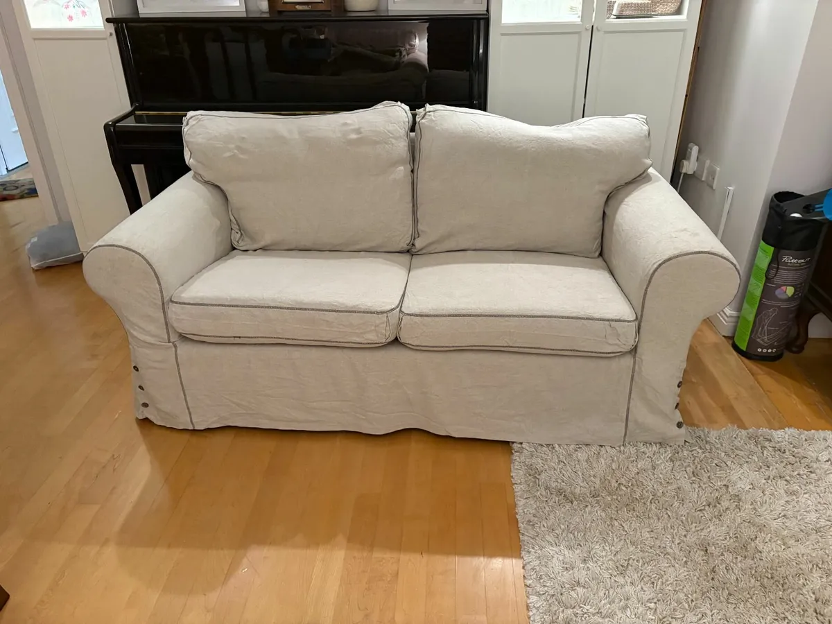 Sofas 2 + 3 Seater With Extra Set Of Covers - Image 2