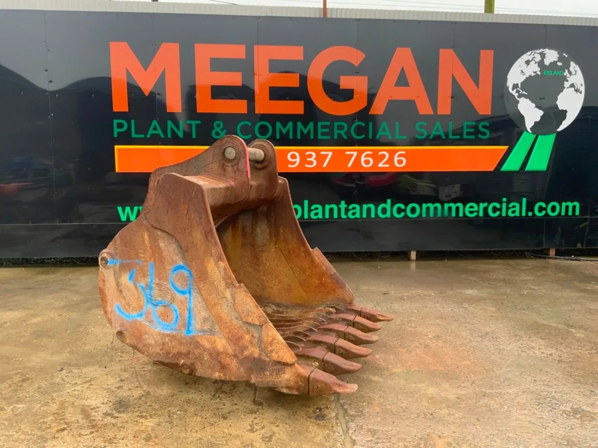 60" STRICKLAND RIDDLE BUCKET..100mm PINS....369 - Image 1