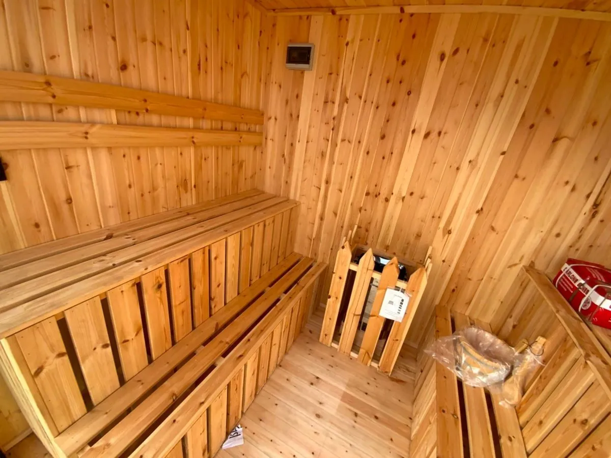 8 / 10 PERSON INFRARED SAUNA CABIN.......1329t. - Image 3