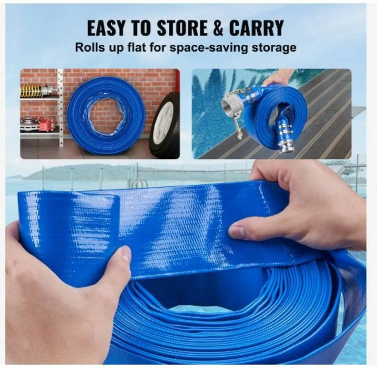 Backwash Hose, 2 in x 50 ft - Image 4