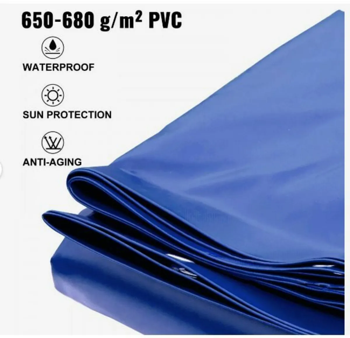 Pool Safety Cover, 13x26 ft - Image 3