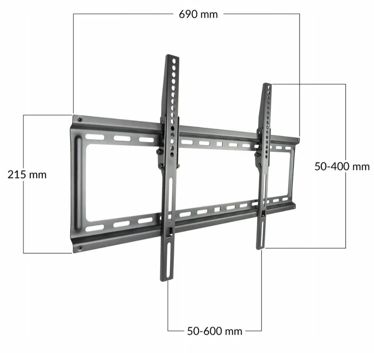 TV Wall Mount Bracket Tilt 32" - 90" TV - Image 2