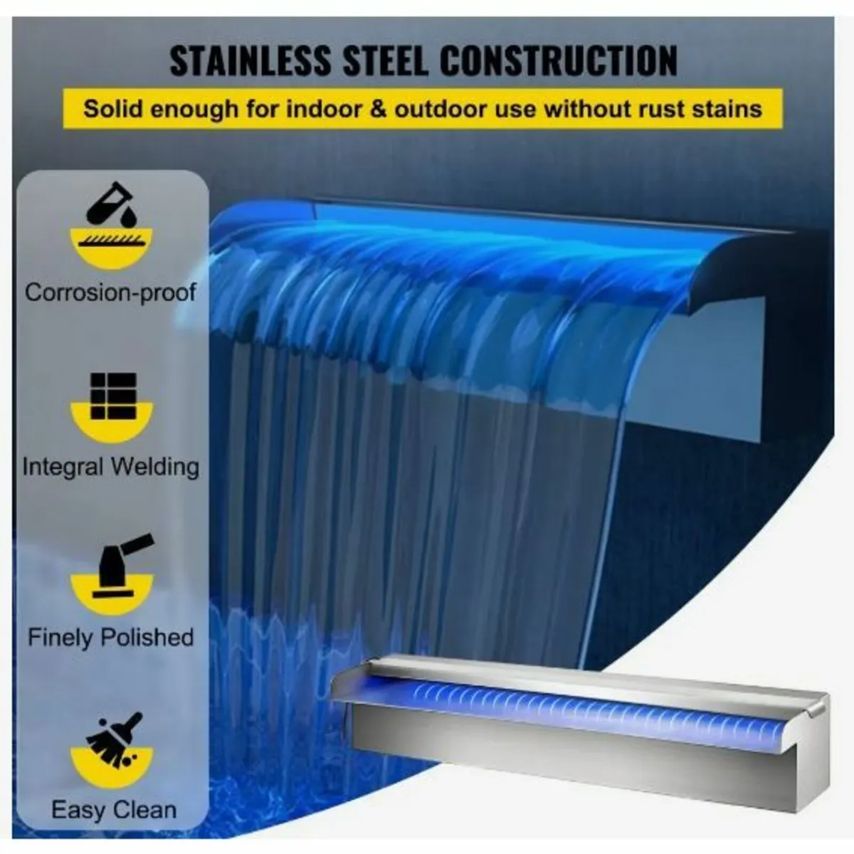 Swimming Pool Waterfall Spillway 30x11.5x8 cm - Image 4