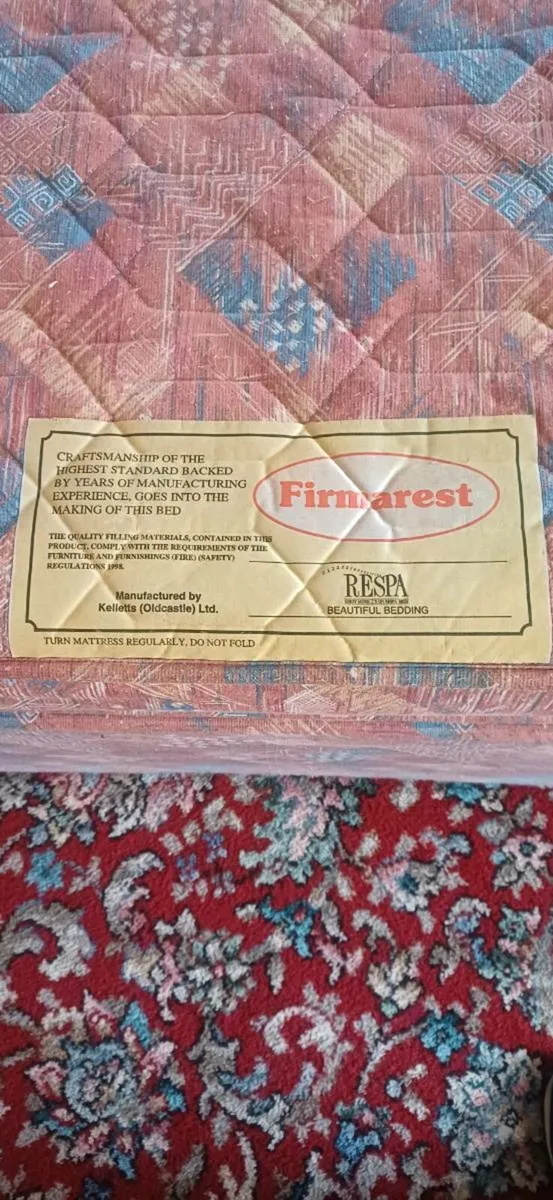 Single Firmarest Divan bed & Matress "Free to take - Image 1