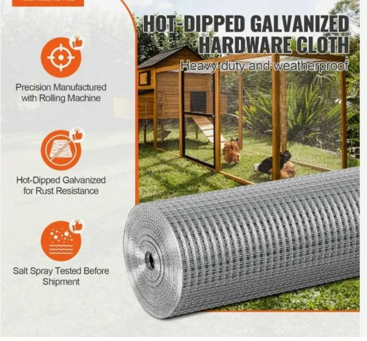 Hardware Cloth, 1/2 inch 48in x 100 ft - Image 3