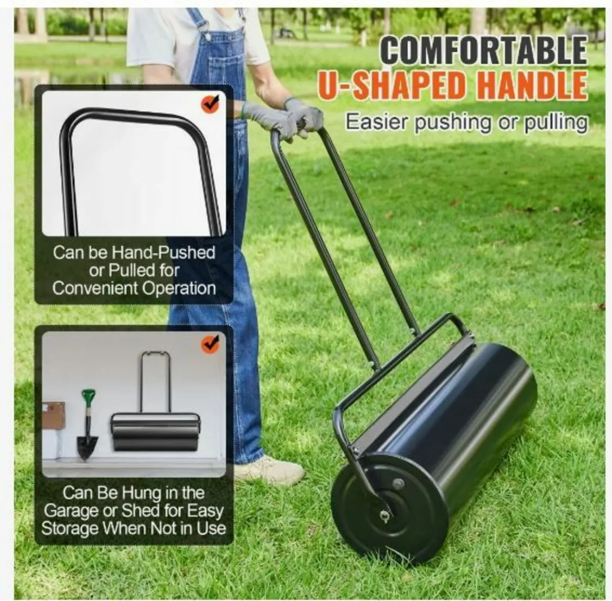 Lawn Roller, 17 Gallon Sand/Water - Image 4