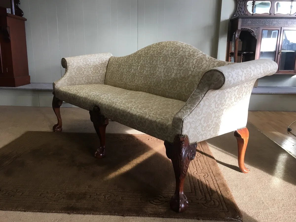Mahogany Sofa - Image 3