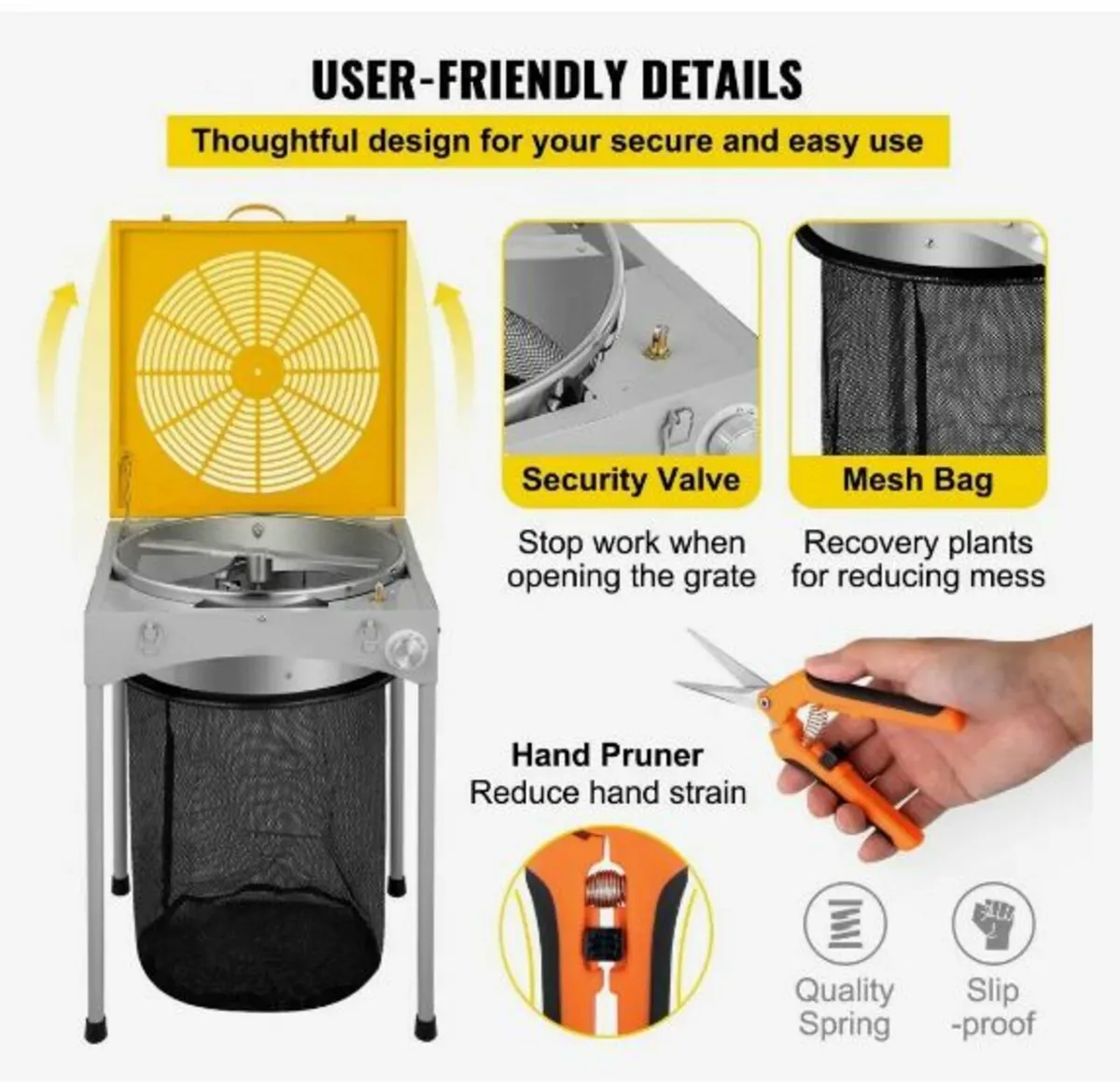 45.7 cm Table Hydroponic 3 Speed - Image 2