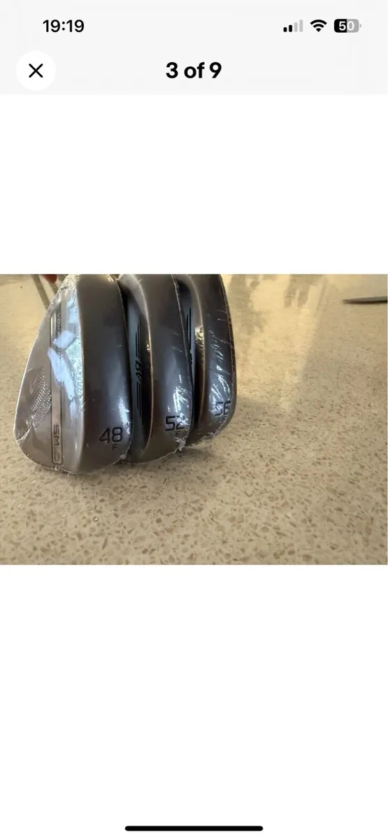 2025 Titleist Vokey SM10 wedges x 3 - left handed - Image 2