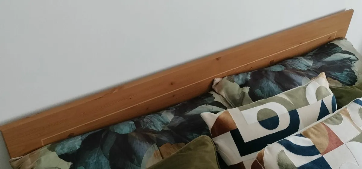 Bed base and headboard only (double) - Image 3