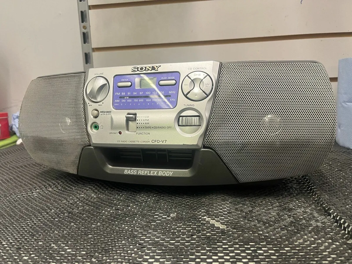 Sony Radio/CD/Cassette Player - Image 1
