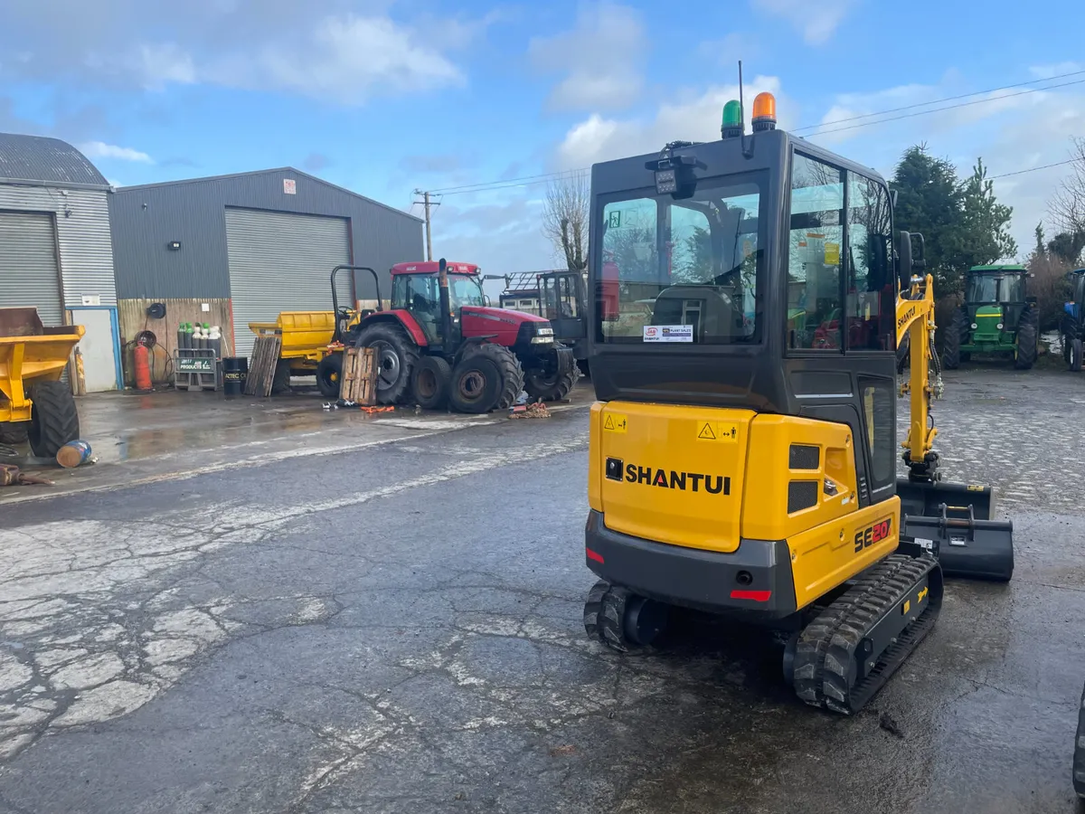 Shantui SE 20 Excavator - Image 2