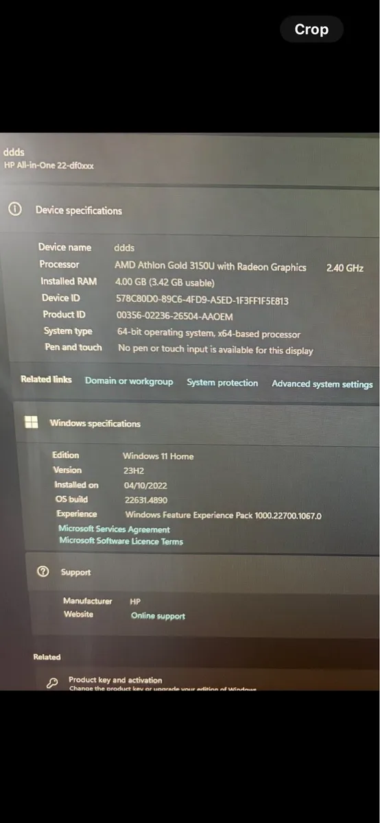 Hp all in one pc - Image 3