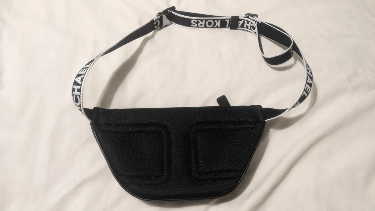 New Leather Waist Pouch Bag Michael Kors Black - Image 2