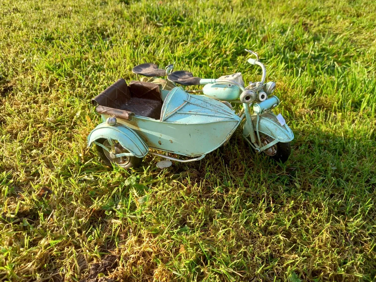 Old Motorbike & Sidecar