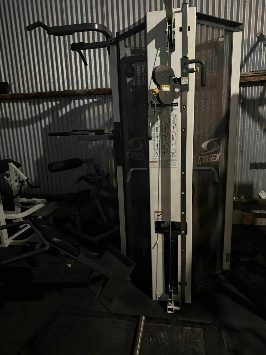 CYBEX 4 STACK, 8 STATION CABLE CROSSOVER MACHINE - Image 2