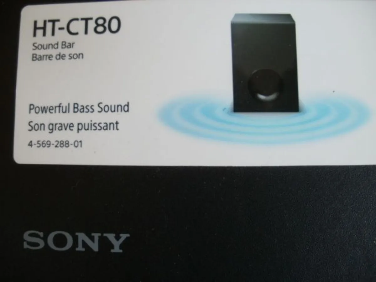 Sony Soundbar + Woofer - Image 3