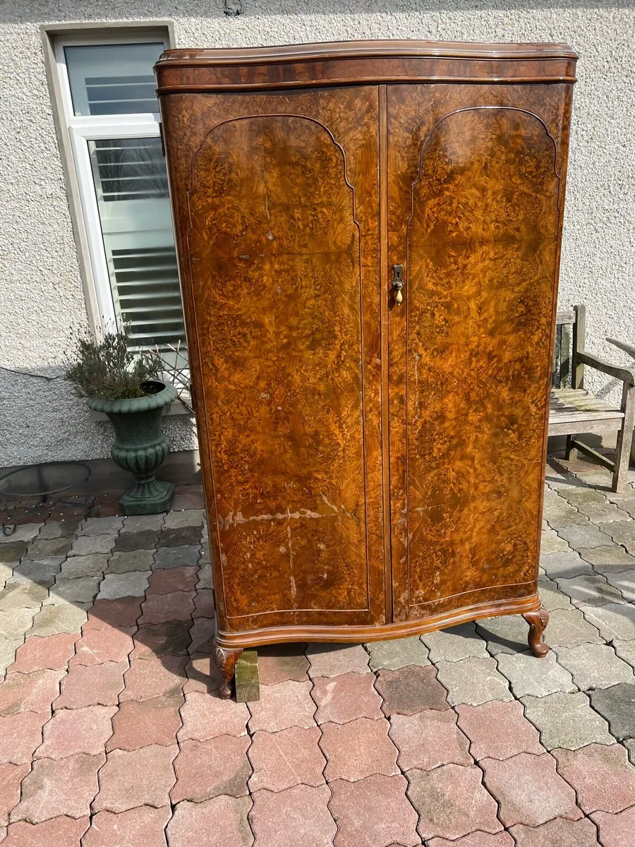 Wardrobes Two Victorian Wallnut - Image 2