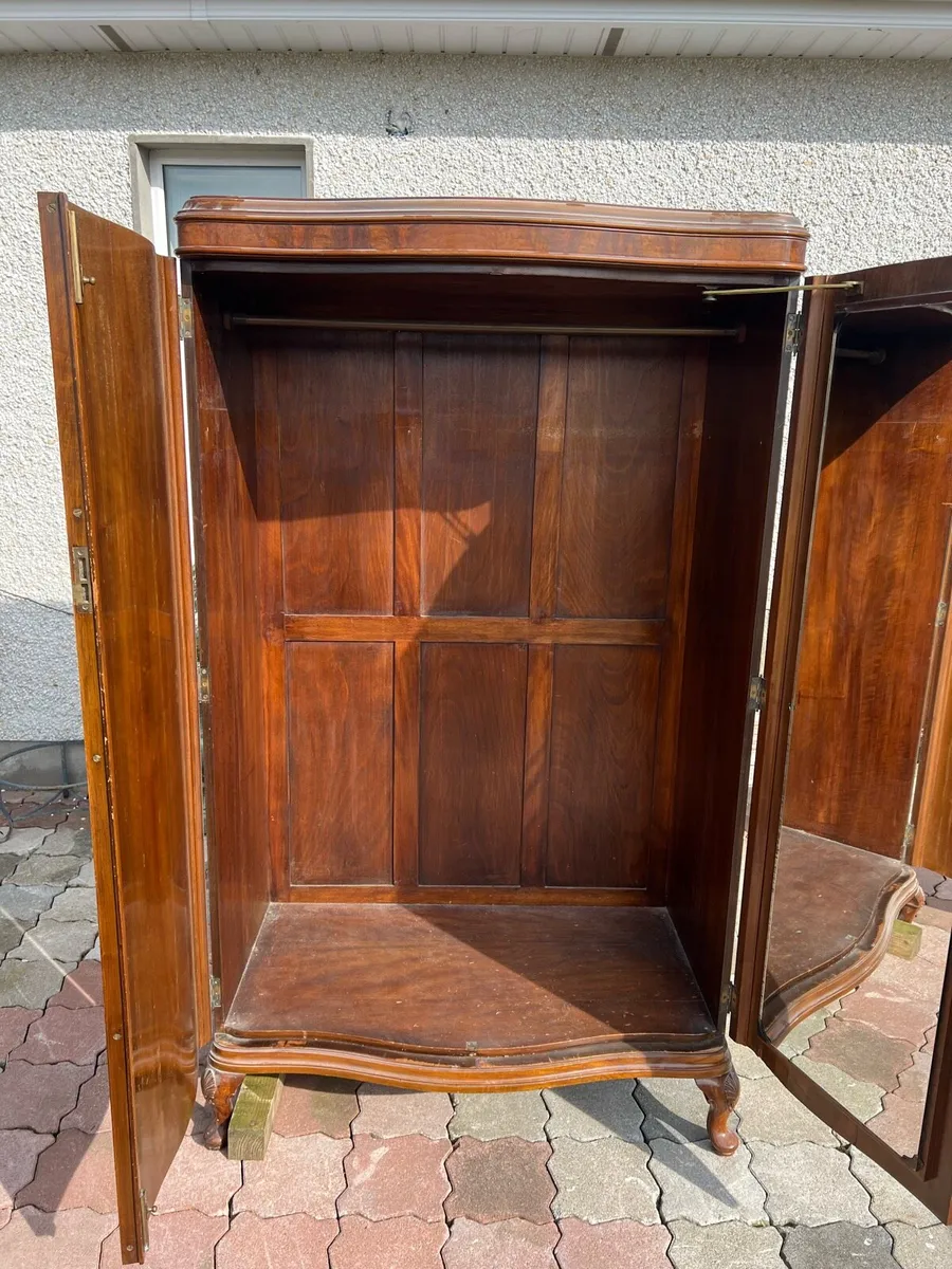 Wardrobes Two Victorian Wallnut - Image 3