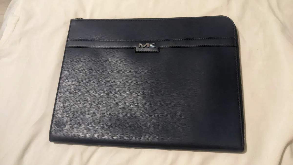 13” inch New Leather Laptop Case Cover Michael Kor - Image 1