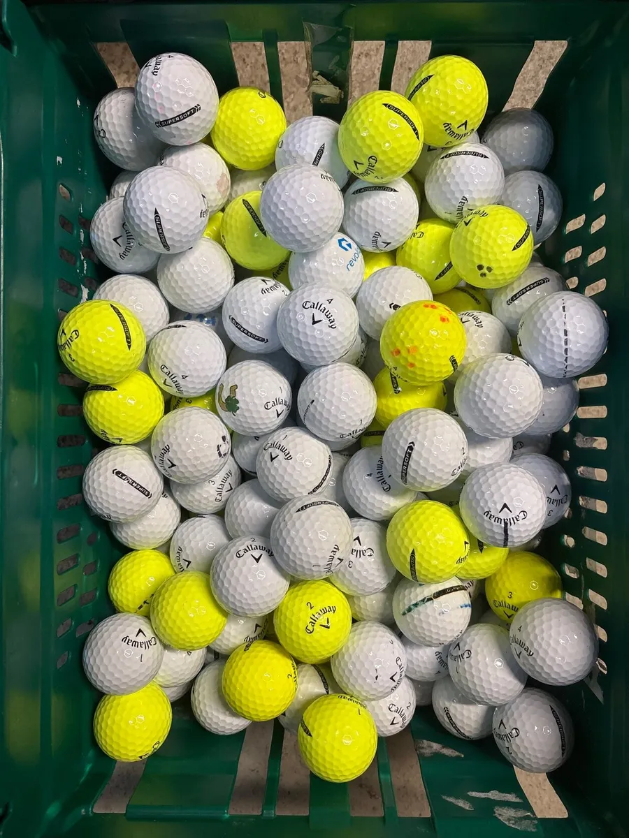 160 Callaway Supersoft golf balls