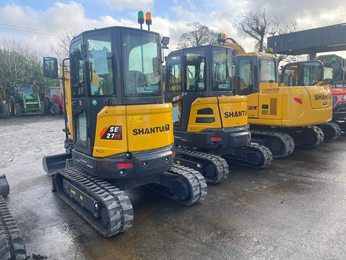 Shantui SE 27 SR Excavator - Image 1