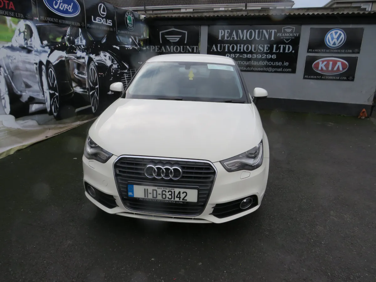 Audi A1 2011 3DR SPORT AUTOMATIC IN WHITE - Image 3