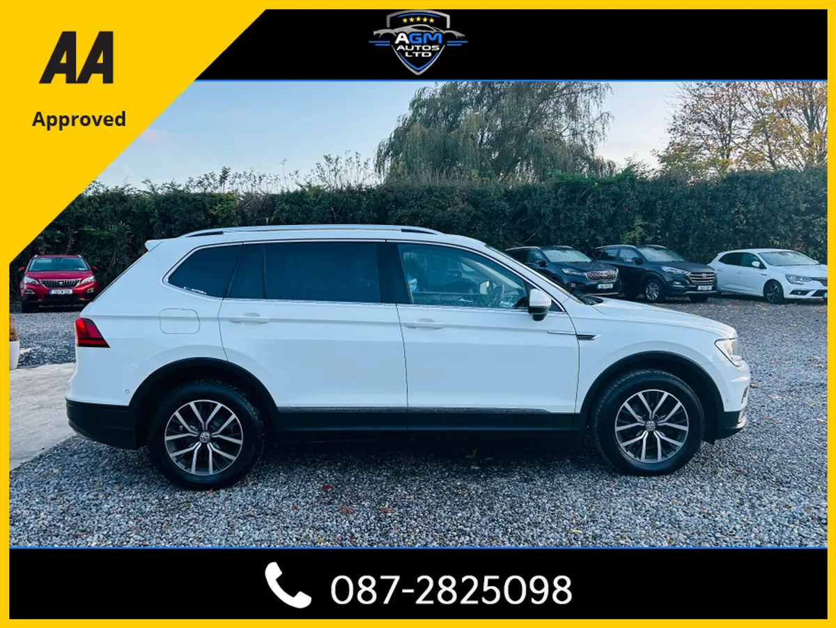 2019 Volkswagen Tiguan All space 7 seats white - Image 2