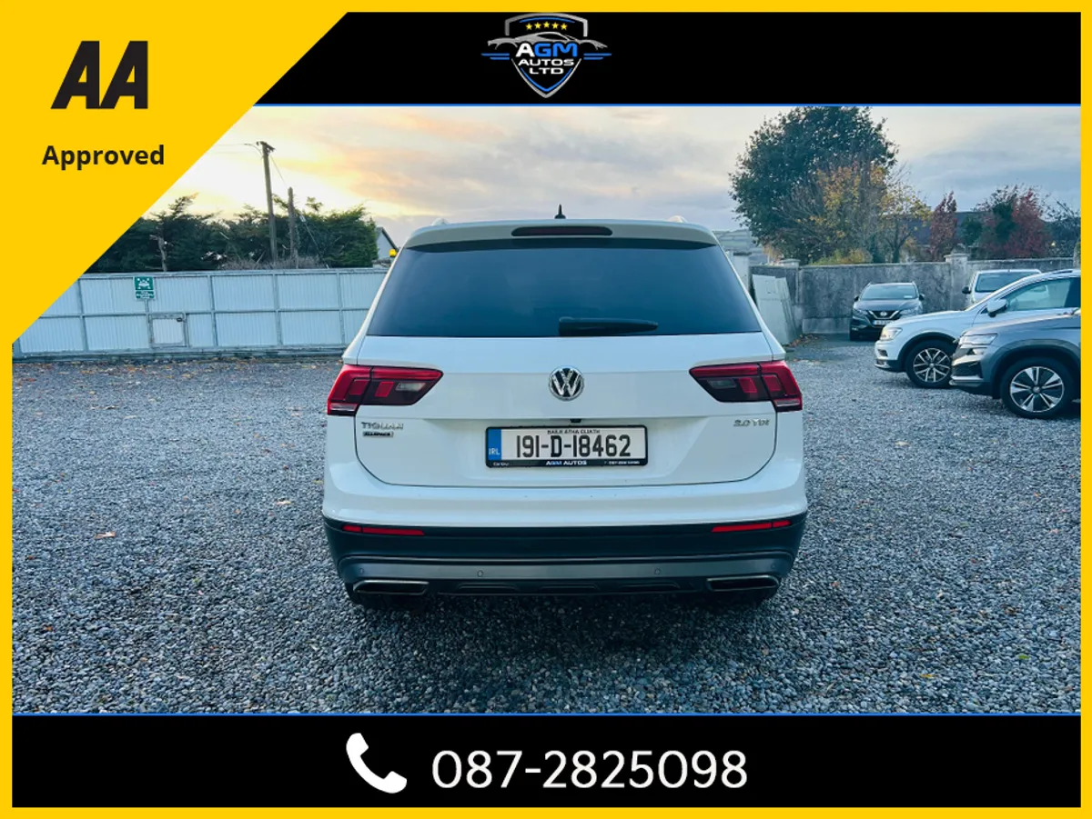 2019 Volkswagen Tiguan All space 7 seats white - Image 4