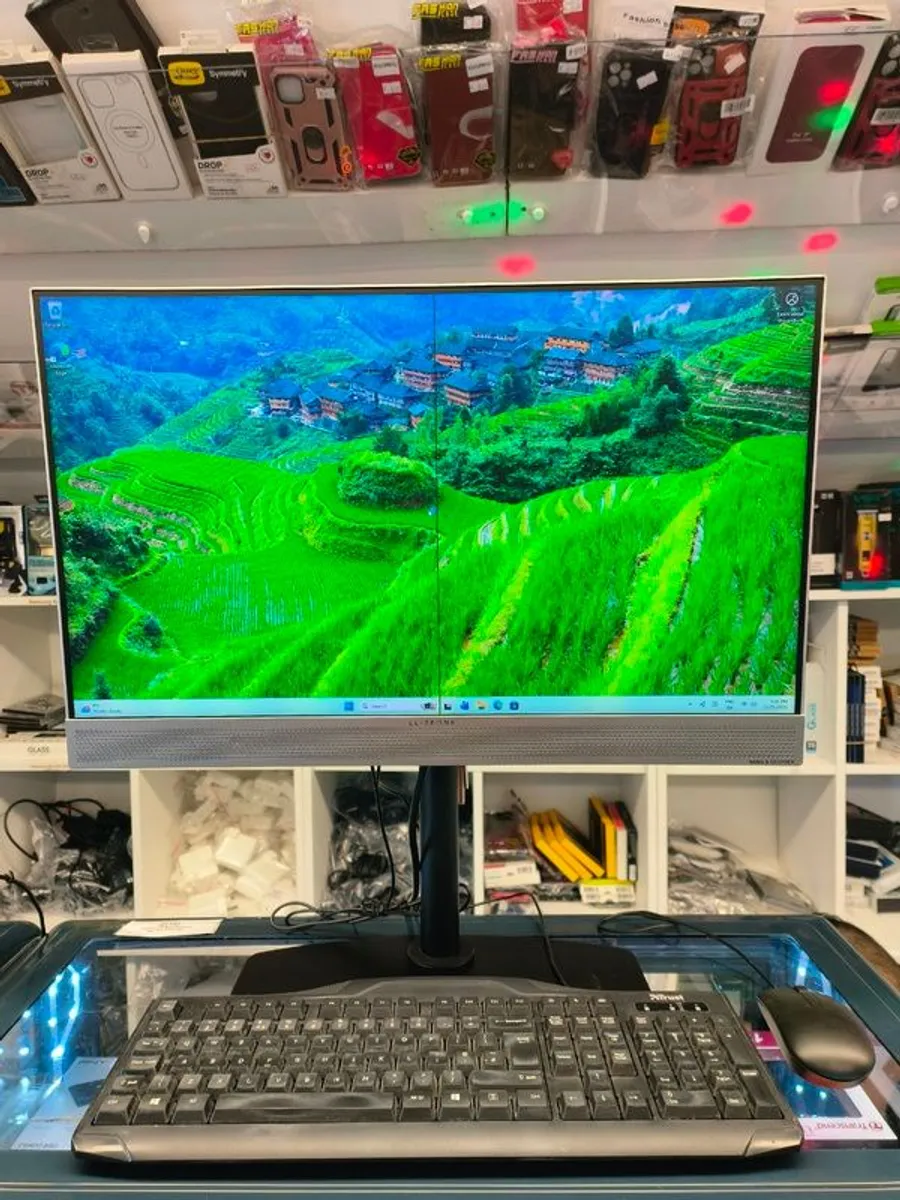 All-in-One PC HP EliteOne 800 G4 Intel i5-8500 (8th Gen) 24GB RAM 500GB SSD Windows 11 Pro (LCD Has Line) - Image 2