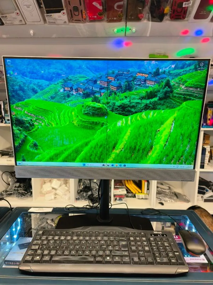 All-in-One PC HP EliteOne 800 G4 Intel i5-8500 (8th Gen) 24GB RAM 500GB SSD Windows 11 Pro (LCD Has Line) - Image 3