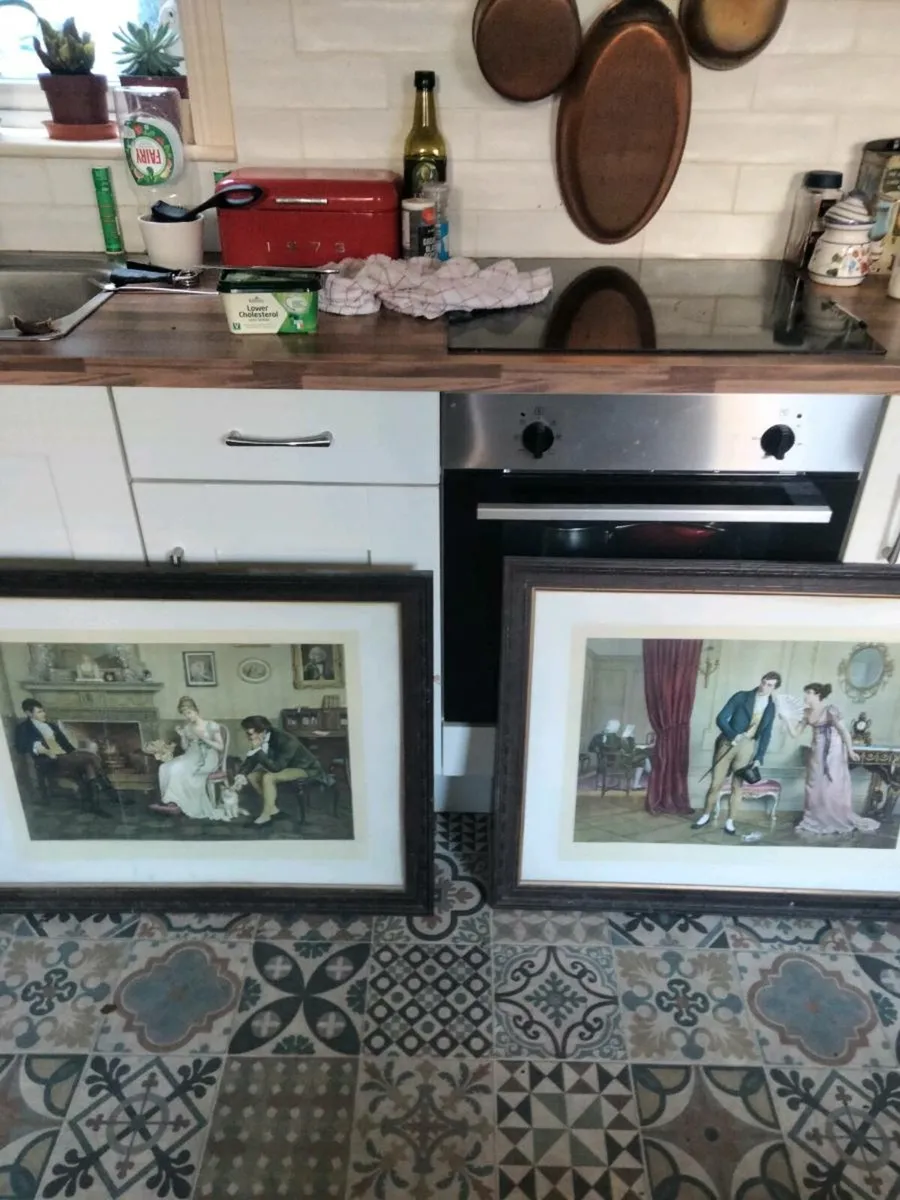 Two Antique Colour prints - Image 3