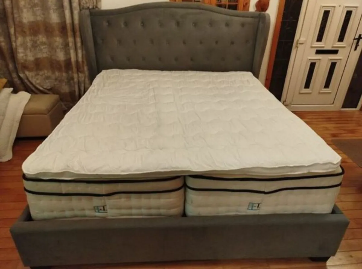 Grey superking bed - Image 2