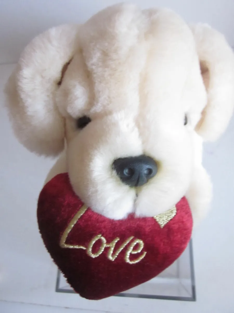 Vintage Keel Toys Puppy Dog Love - Image 2