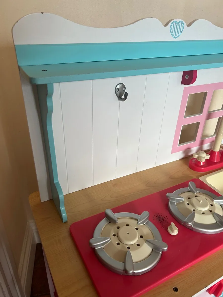 Wooden Play Kitchen - Image 3