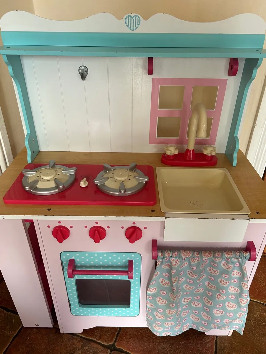 Wooden Play Kitchen - Image 1