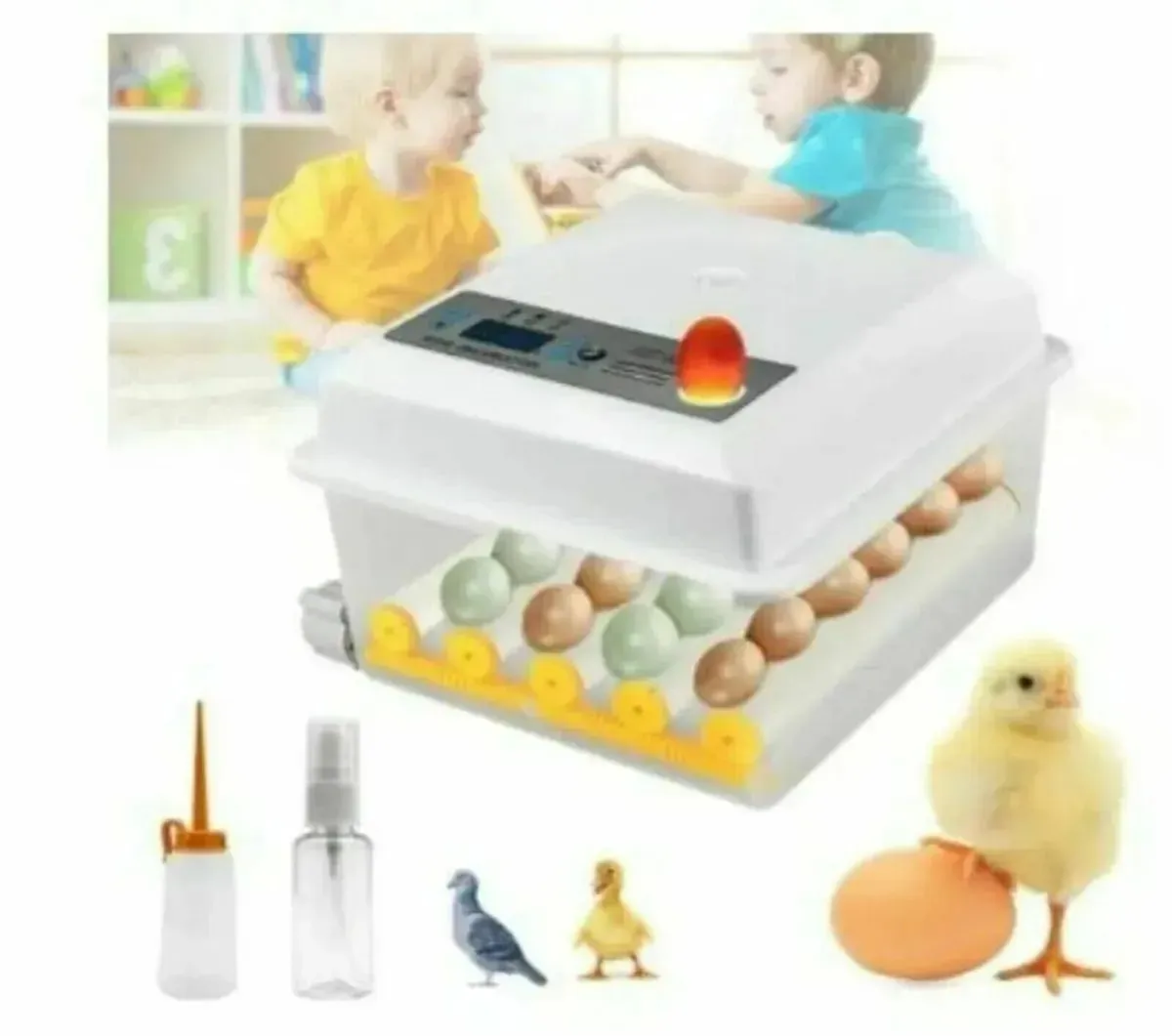 Automatic 16 Egg Incubator Digital Temp - Image 2