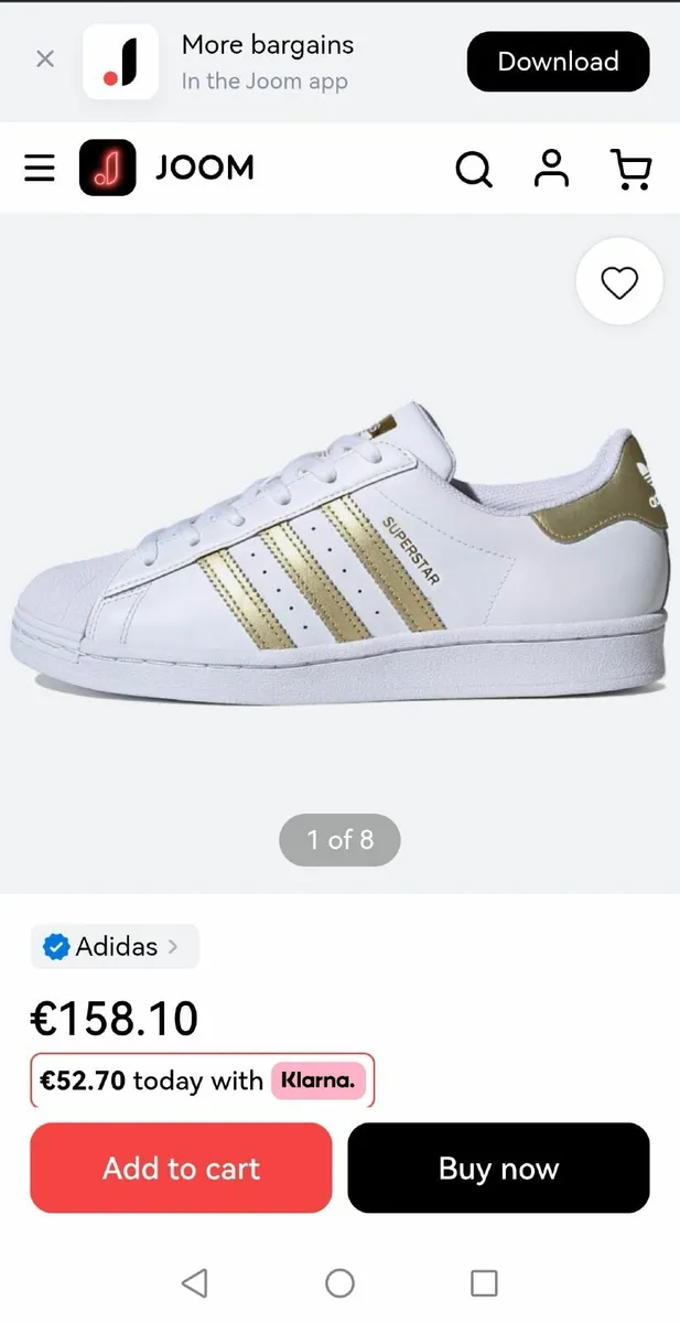 Superstar Adidas Golden - Image 1