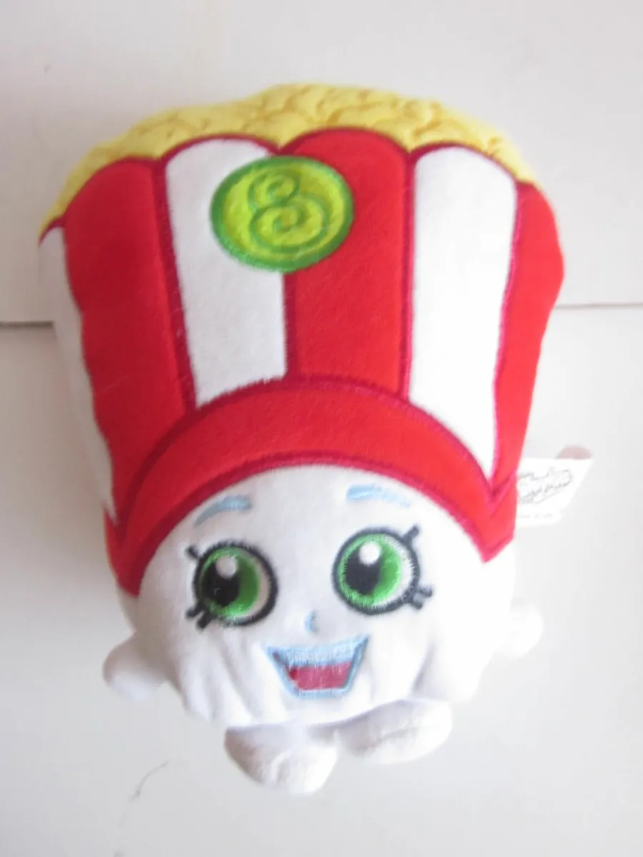 2013 Shopkins Plush Popcorn Toy 8" - Image 1