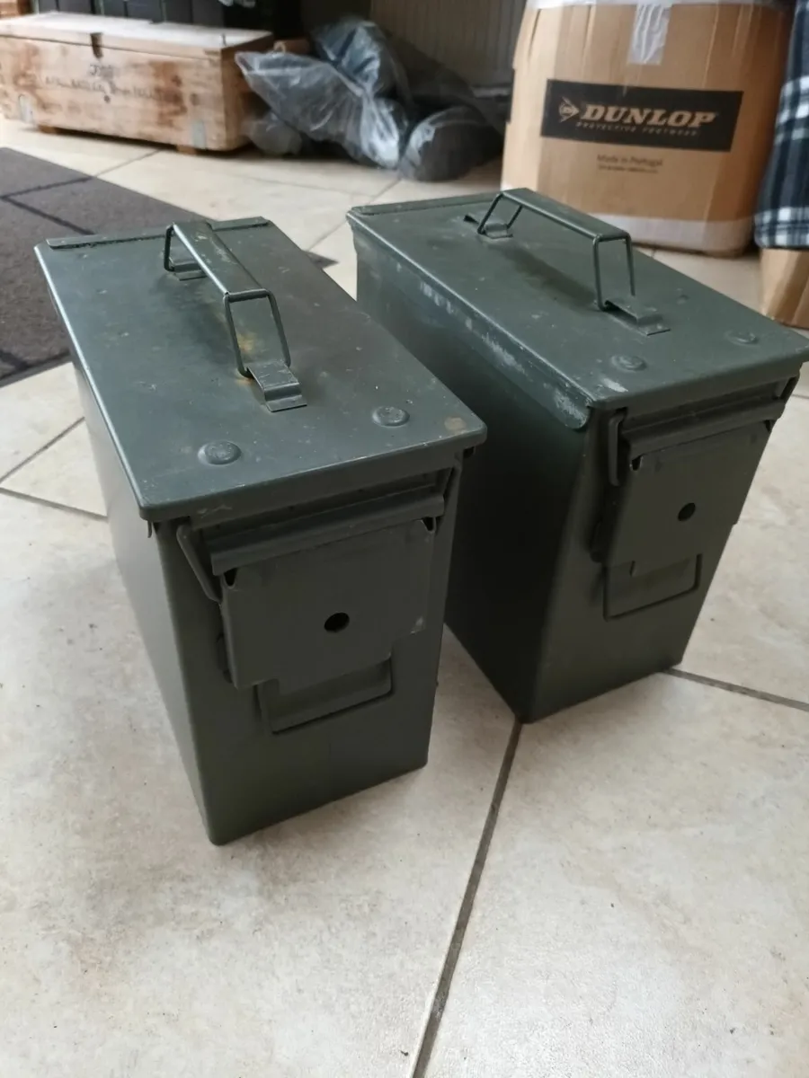 Army Ammo Boxes - Image 1