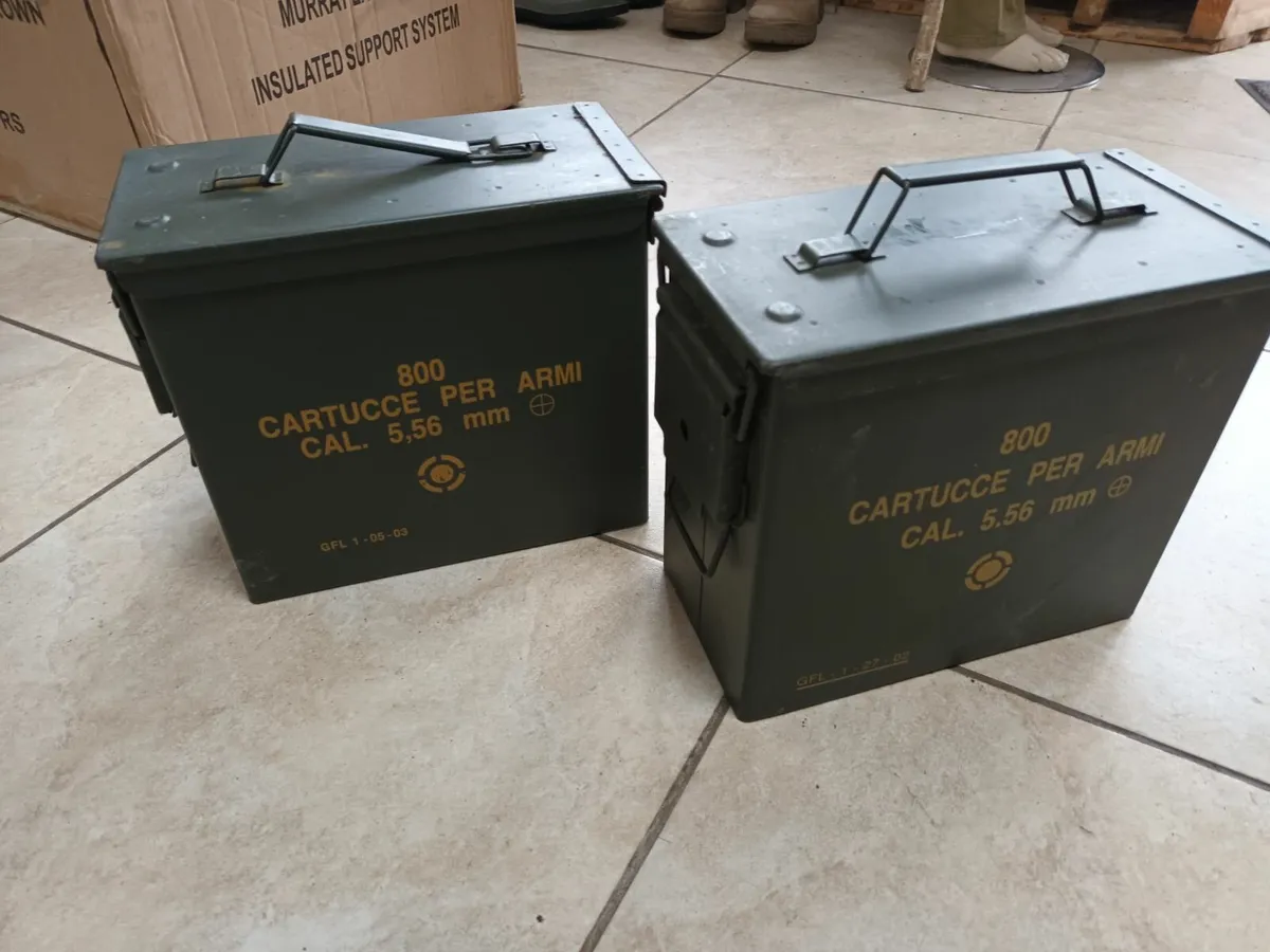 Army Ammo Boxes - Image 4