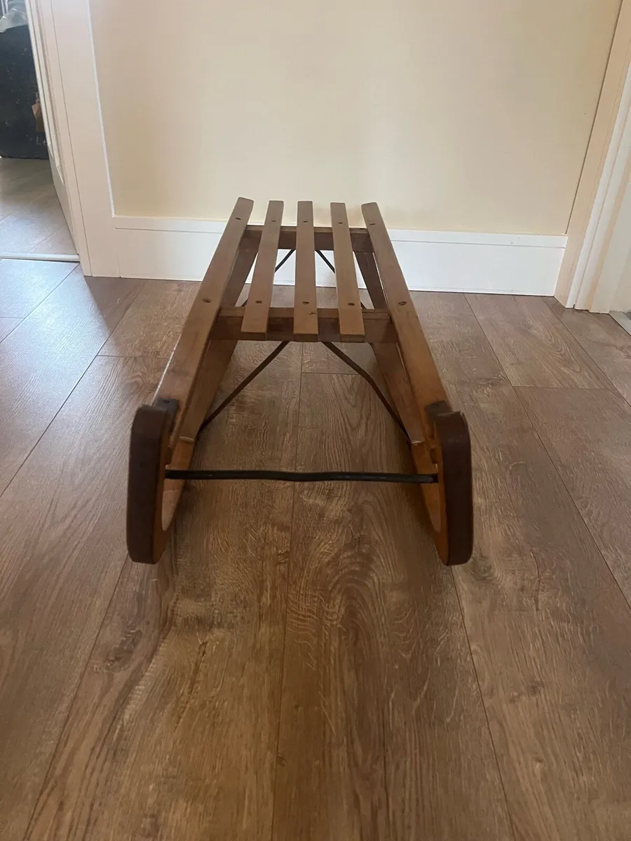 Vintage Child’s Snow Sled - Image 3