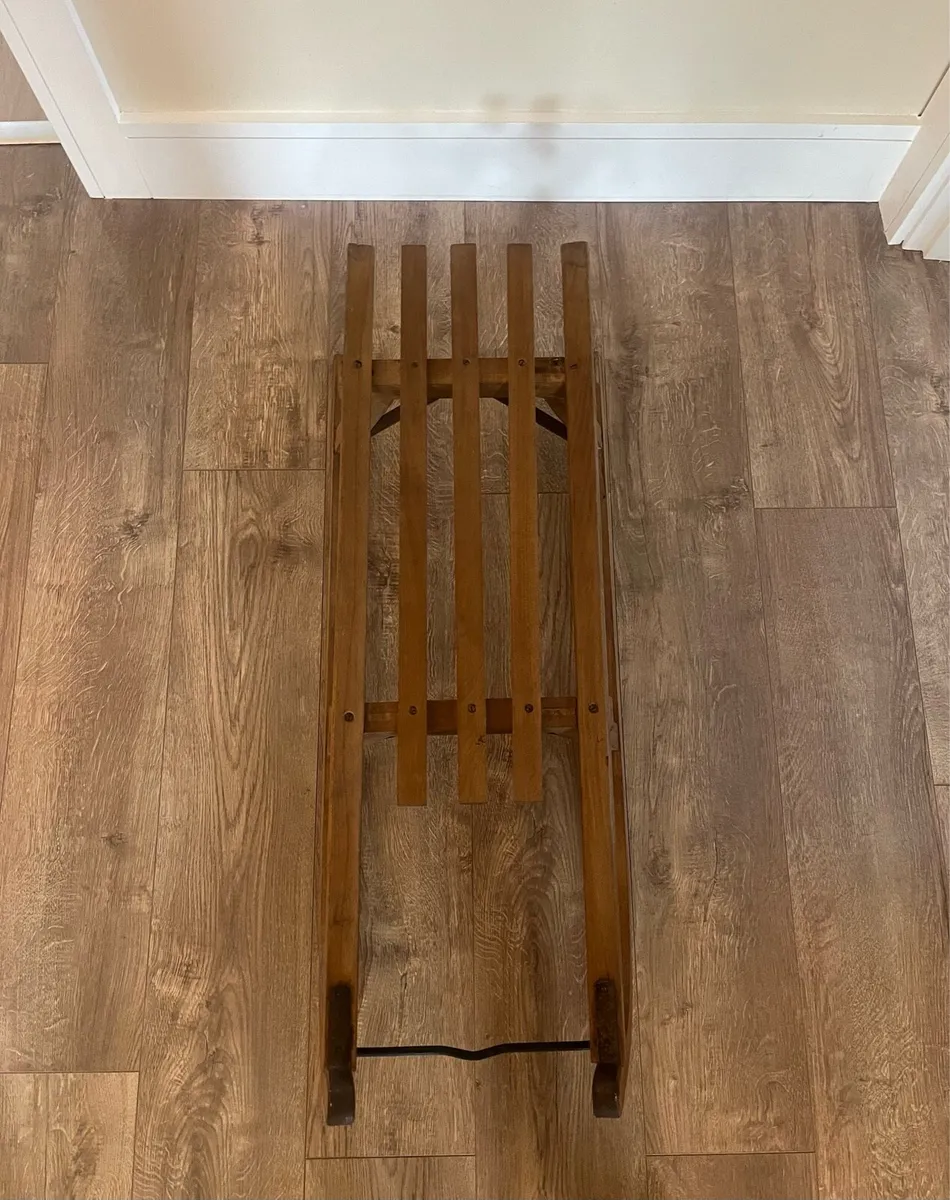Vintage Child’s Snow Sled - Image 4