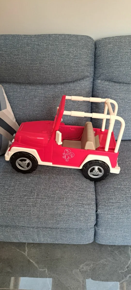 Our Generation pink jeep - Image 2