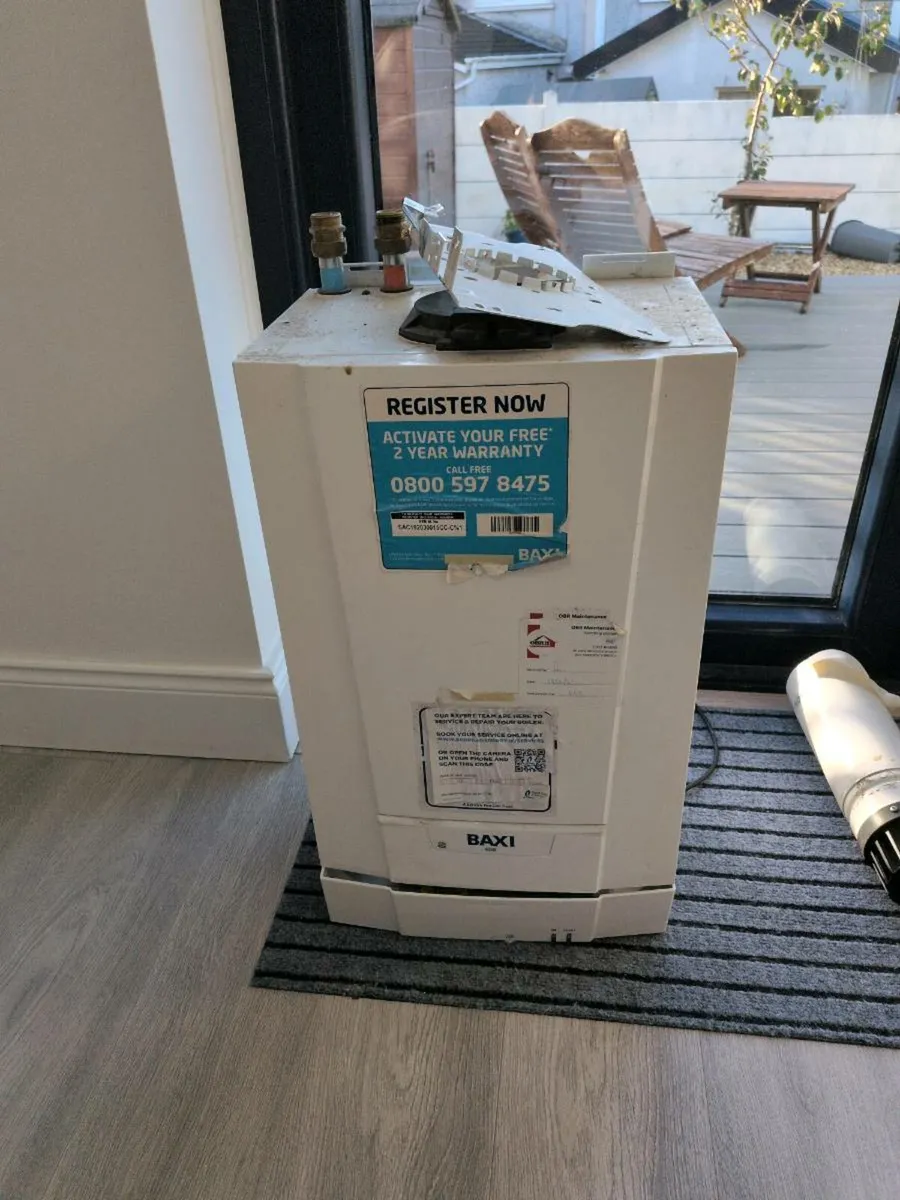 Baxi gas boiler