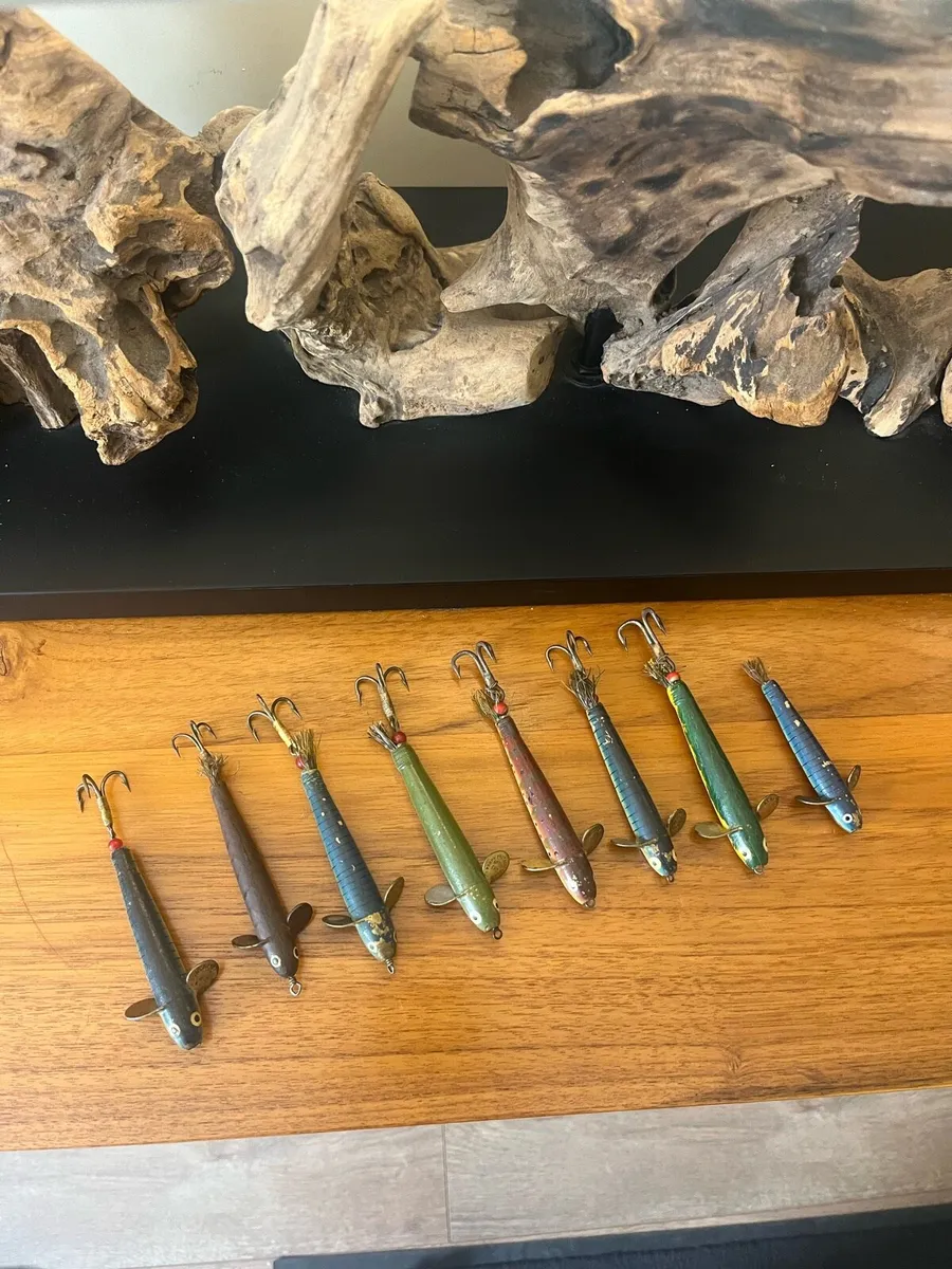 Antique Hardy Bros Salmon Lures x8 - Image 4