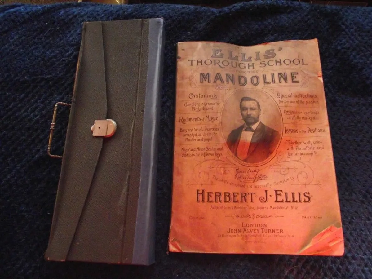 Antique Mandolin - Patent 2272 - Ca. 1902 -1910 - Image 3